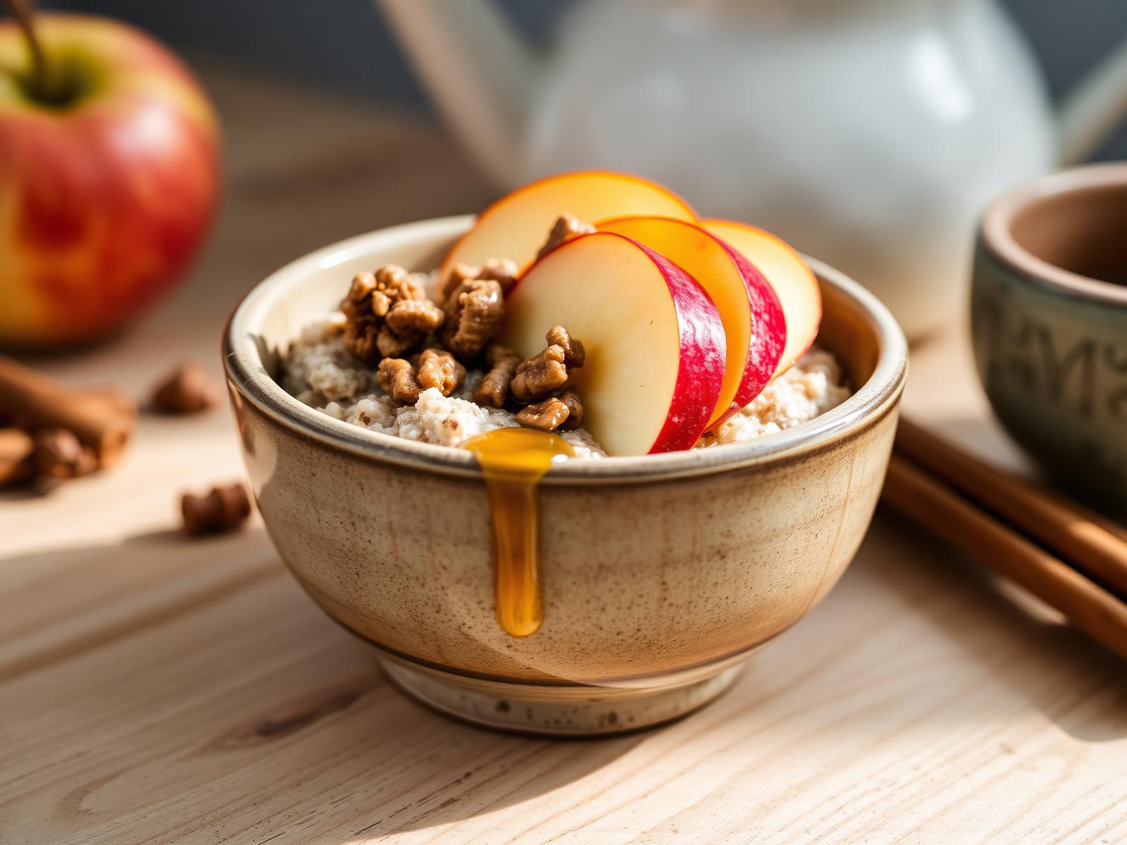 Cinnamon Apple Overnight Oats