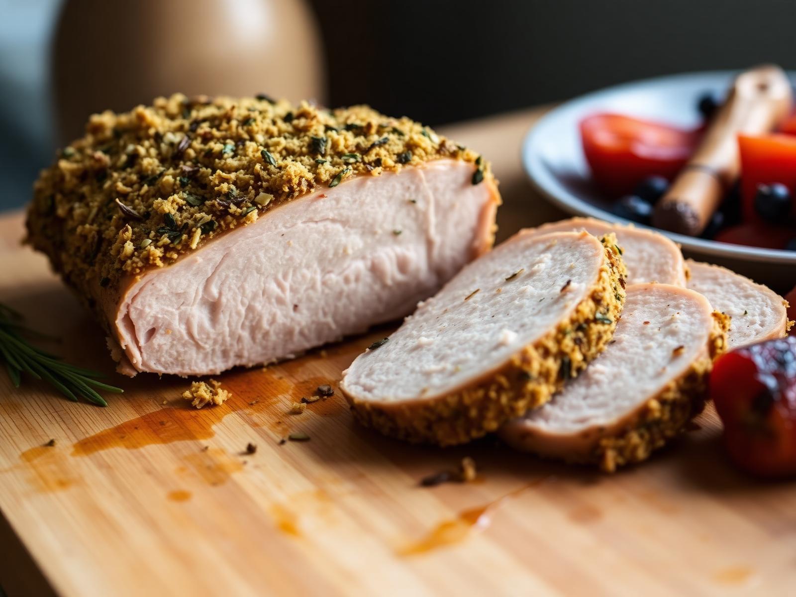Herb-Crusted Pork Tenderloin