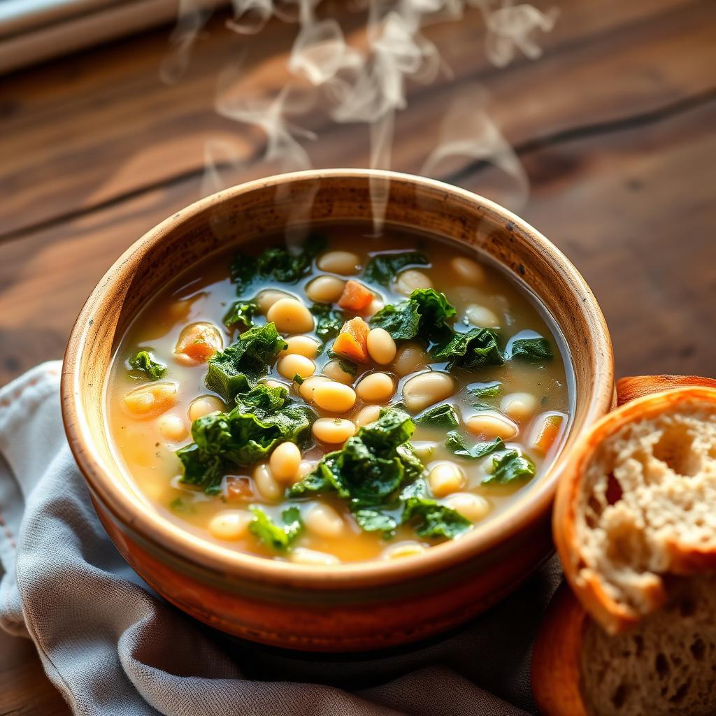 Tuscan White Bean and Kale Soup